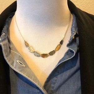 Sterling Silver .925 Disc Necklace 16” Extend Gold